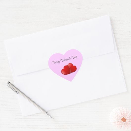 Einfach Valentine Stickers hören (Umschlag)