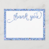 Einfach vergessen-ich-nicht danke Ihnen Postcard Postkarte (Vorderseite)