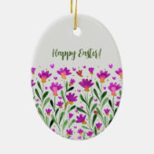 Einfach vergessen Sie mich nicht Blume Ostern Keramik Ornament (Hinten)