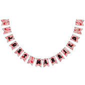 EINFACH VERHEIRATET - Muster der Herz-Liebe 2 Wimpelkette (Alle)