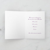 Einfach verheiratete Ankündigung oder jede Liebe (Innenseite)