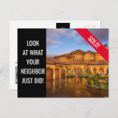 Einfach verkauft - Spaß - Postkarte (Vorne/Hinten)