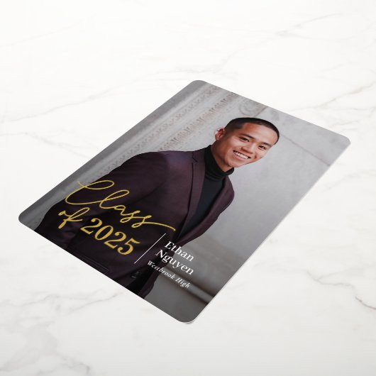 Einfach vertrauensvoller Abschluss Folieneinladung (Gedreht)