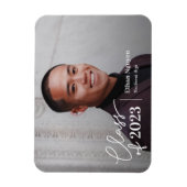 Einfach vertrauensvolles EDITABLE FARBEN Abschluss Magnet (Vertikal)