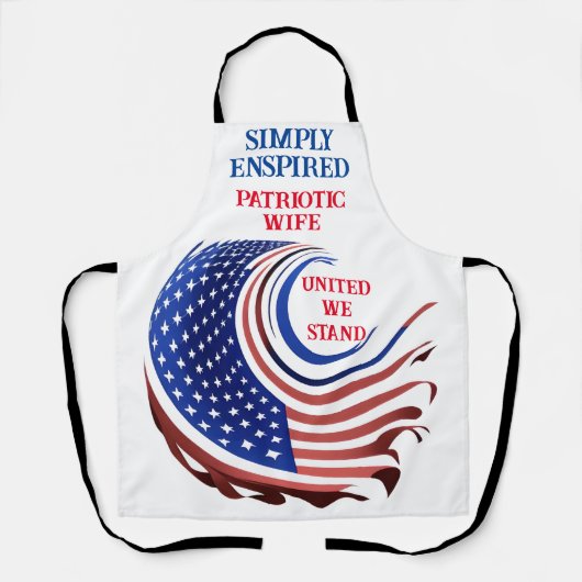 'Einfach verzauberte patrouillische Ehefrau' anpas Schürze (Vorderseite)