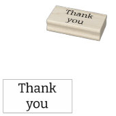 Einfach" Vielen Dank" Benutzerdefinierte Nachricht Gummistempel (Stempel)