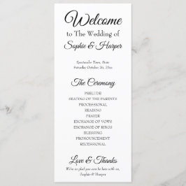 Einfach, vielseitig, elegant, schwarz und weiß programm