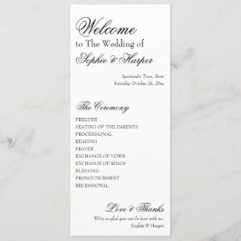 Einfach, vielseitig, elegant, schwarz und weiß programm