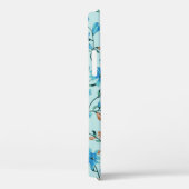 Einfach Vintag: Blumenmuster Case-Mate iPhone Hülle (Rückseite / Rechts)