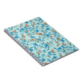 Einfach Vintag: Blumenmuster Notizblock (Rechte Seite)