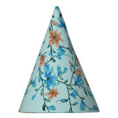 Einfach Vintag: Blumenmuster Partyhütchen (Rechts)