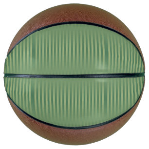 Einfach Vintage Oliven-Salbei-Grün verlaufende Str Basketball