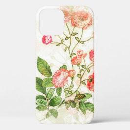 Einfach Vintages Viktorianisches rosa Blumendesign Case-Mate iPhone Hülle