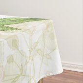 Einfach Vintages Viktorianisches rosa Blumendesign Tischdecke (Beispiel)