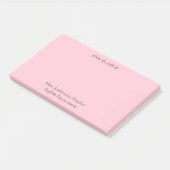 Einfach vom Schreibtisch des Lehrers Post-it Klebezettel (angewinkelt)