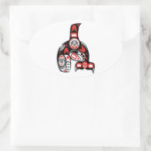 EINFACH VON SHORE OVALER AUFKLEBER (Tasche)