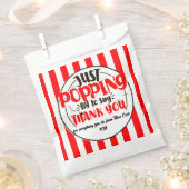 einfach vorbei sagen Dank Popcorn Freiwilligen Geschenktütchen (Ausgeschnitten)