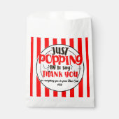 einfach vorbei sagen Dank Popcorn Freiwilligen Geschenktütchen (Vorderseite)