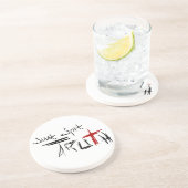 Einfach Wahrheit ausdrücken Getränkeuntersetzer (Seite)