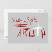 Einfach Wahrheit ausdrücken Postkarte (Vorne/Hinten)