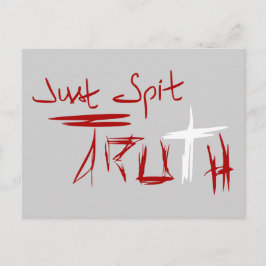 Einfach Wahrheit ausdrücken Postkarte