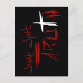 Einfach Wahrheit ausdrücken Postkarte (Vorderseite)