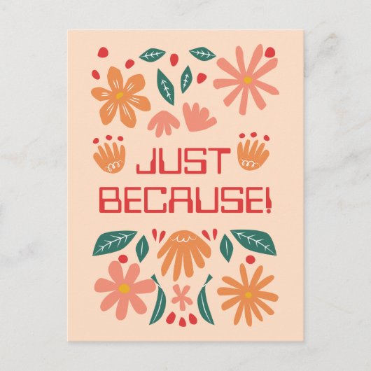 EINFACH WEGEN DER KARTE (Vorderseite)