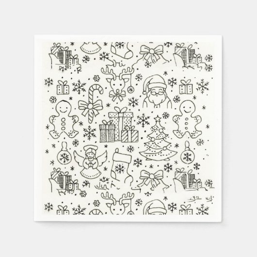 Einfach Weihnachten Serviette (Vorderseite)