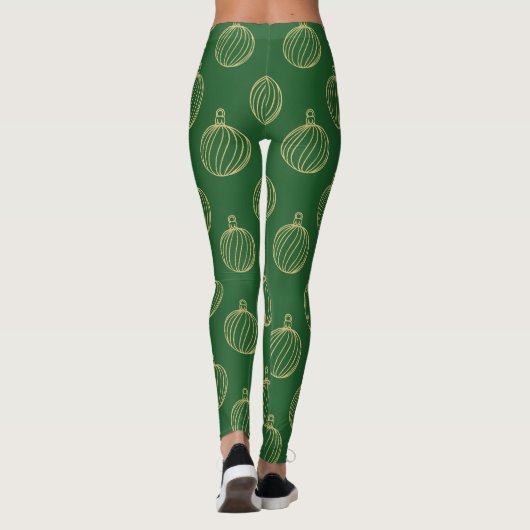 Einfach Weihnachtskollektion - Bauble Leggings (Rückseite)