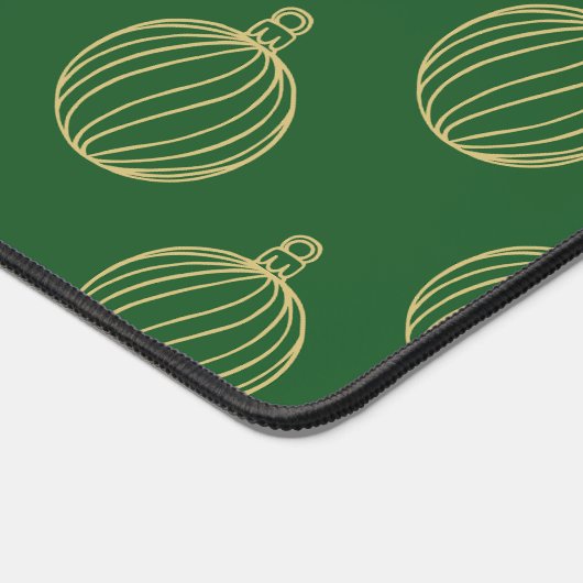 Einfach Weihnachtskollektion - Bauble Schreibtischunterlage (Ecke)