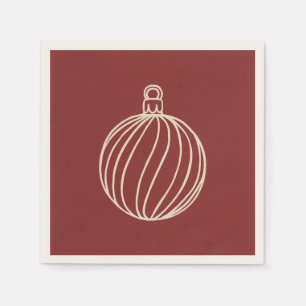 Einfach Weihnachtskollektion - Bauble Serviette