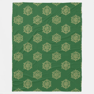 Einfach Weihnachtskollektion - Schneeflocke Fleecedecke