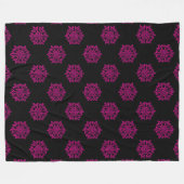Einfach Weihnachtskollektion - Schneeflocke Fleecedecke (Vorderseite (Horizontal))