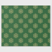 Einfach Weihnachtskollektion - Schneeflocke Geschenkpapier (Flach)