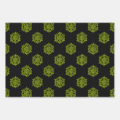 Einfach Weihnachtskollektion - Schneeflocke Geschenkpapier Set (Vorderseite)