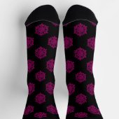 Einfach Weihnachtskollektion - Schneeflocke Socken (Oben)