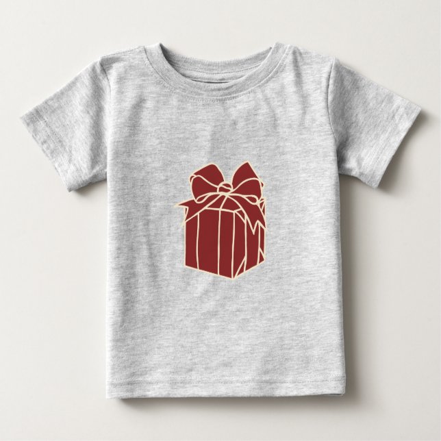 Einfach Weihnachtskollektion - vorhanden Baby T-shirt (Vorderseite)