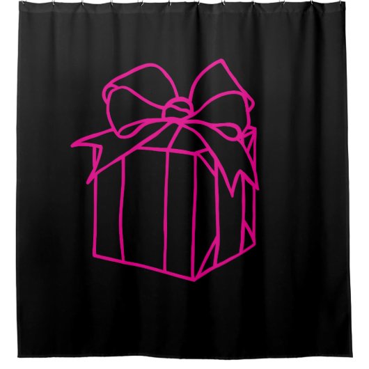 Einfach Weihnachtskollektion - vorhanden Duschvorhang (Vorderseite)