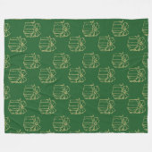 Einfach Weihnachtskollektion - vorhanden Fleecedecke (Vorderseite (Horizontal))