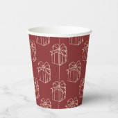 Einfach Weihnachtskollektion - vorhanden Pappbecher (Rechts)