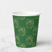 Einfach Weihnachtskollektion - vorhanden Pappbecher (Rückseite)