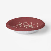 Einfach Weihnachtskollektion - vorhanden Pappteller (Gewinkelt)