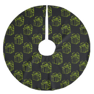 Einfach Weihnachtskollektion - vorhanden Polyester Weihnachtsbaumdecke