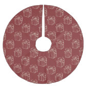 Einfach Weihnachtskollektion - vorhanden Polyester Weihnachtsbaumdecke (Vorderseite)