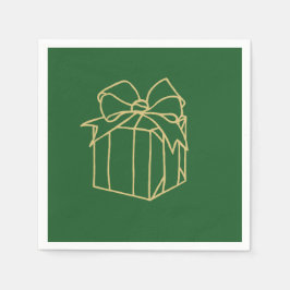 Einfach Weihnachtskollektion - vorhanden Serviette