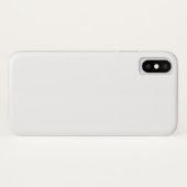 Einfach weiß Case-Mate iPhone hülle (Rückseite (Horizontal))