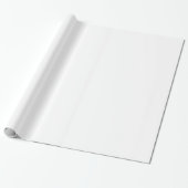 Einfach Weiß Geschenkpapier (Ungerollt)