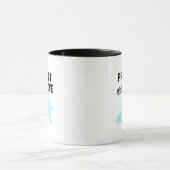 Einfach weißer Design-Cup mit "Liebe" Tasse (Zentrum)