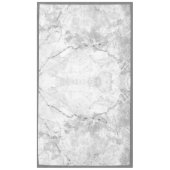 Einfach weißer und grauer Marmor | Tischdecke (Vorderseite)