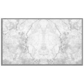 Einfach weißer und grauer Marmor | Tischdecke (Vorderseite (Horizontal))